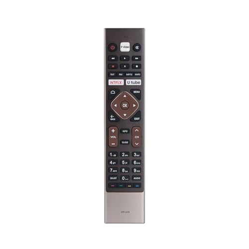Image of Compatible with Haier Tv Remote Original HTR-U27E Model Suitable for Smart Android 4K LED Television Without Voice Command Feature or Google Assistant All HAIER Smart Android LED TV Universal.