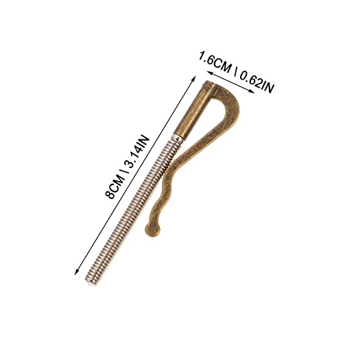 2Pcs Metal Spring Wallet Check Holders Cash and Credit Card Clips Compact Bill Clips for and Check Storage3