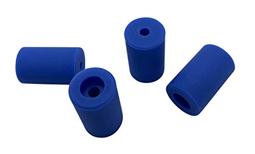 3DPLady Artillery Sidewinder X1 / Artillery Genius - Amortiguador de silicona (amortiguador de silicona) 4 x 26 mm (repuesto para muelles) (color azul) Cover