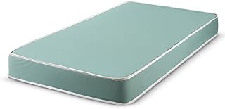 Fortnight Bedding Foam Mattress with Water Resistant Vinyl Cover (Twin, 6 Inch)