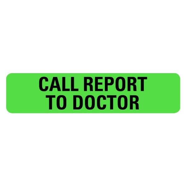LabelValue Call Report to Doctor Medical Labels LV-MLC1