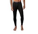 Woolove Men's 100% Merino Wool Base Layer Long Underwear Thermal Leggings - Midweight, Moisture-Wick