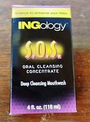INGology S.O.S deep Cleansing mouthwash 4 oz