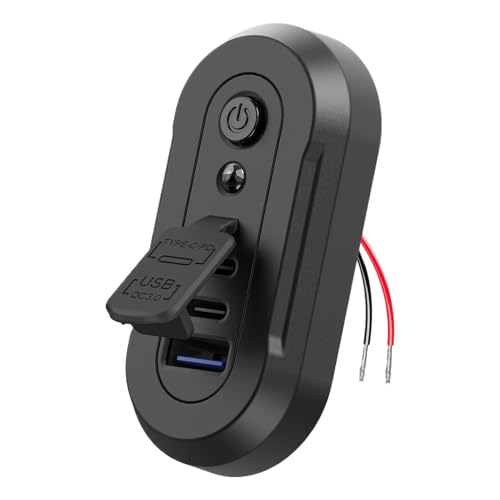Cargador rápido para coche con luz localizadora nocturna y toma para teléfono