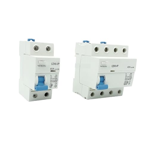 Disjoncteur de fuite 6KA évitez les pannes électriques avec ce module 2P 16A 100mA