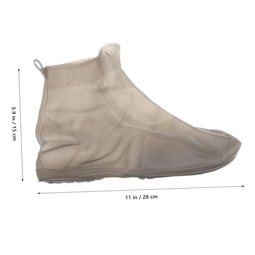 Cubres Zapatos de Silicona Reutilizable Antideslizante para Lluvia miniatura 2