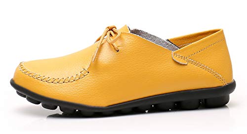 Image of VenusCelia Women's Breathable Comfort Walking Office Flat Loafer
