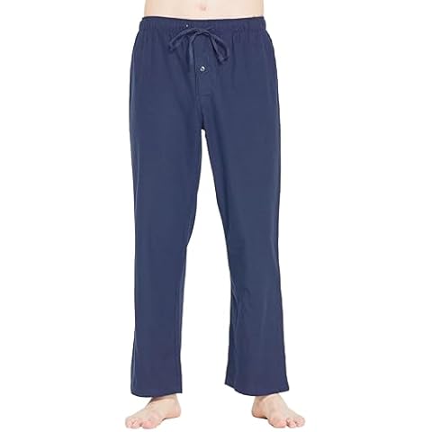 CYZ Men's 100% Cotton Super Soft Flannel Plaid Pajama Pants-F24003-L Cover
