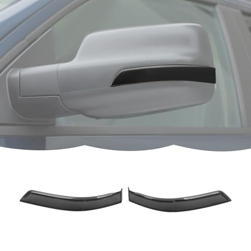 RT-TCZ Smoked Black Rearview Mirror Turn Signal Light Cover Trim Decoration Exterior Accessories for Dodge Ram 2018-2025