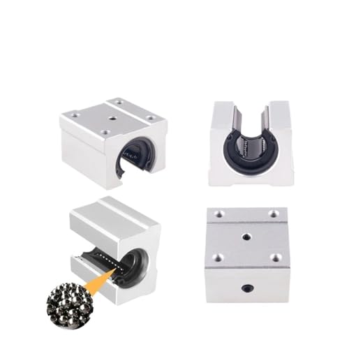 Evita vibraciones en tus ejes con el bloque de rodamiento lineal SBR16UU