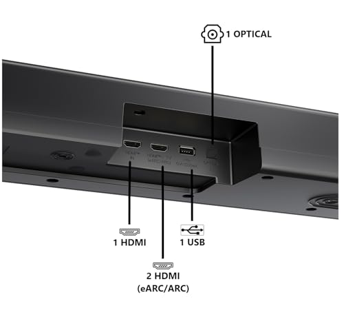 Image of LG Soundbar SQ70TY, 400W, 3.1.1Ch, Dolby Atmos & DTS: X, Hi-Res Audio, Center Up-Firing Speaker, AI Sound Pro, Wow Synergy, Wireless Subwoofer, QNED Matching Bracket Inside (2024 QNED TV)