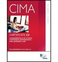 Buy CIMA - C05 Fundamentals of Ethics, Corporate Governance and Business Law: Study Text — BookShops.in