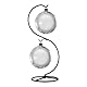 FOSINZ Ornament Display Stand Iron Hanging Stand Holder Hooks for Hanging Glass Globe Air Plant Terrarium Ball Christmas Ornament Home Wedding Decoration