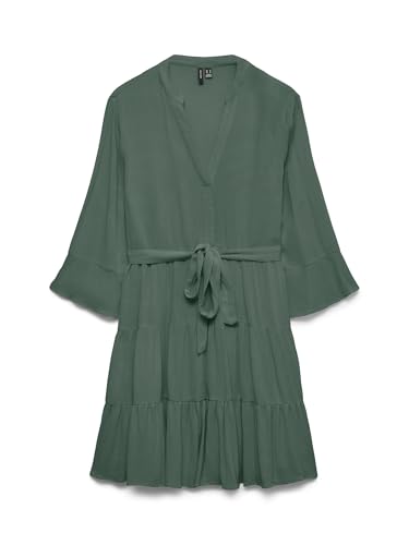 Robe courte à col en V Vero Moda pour vos sorties d'été et soirées décontractées