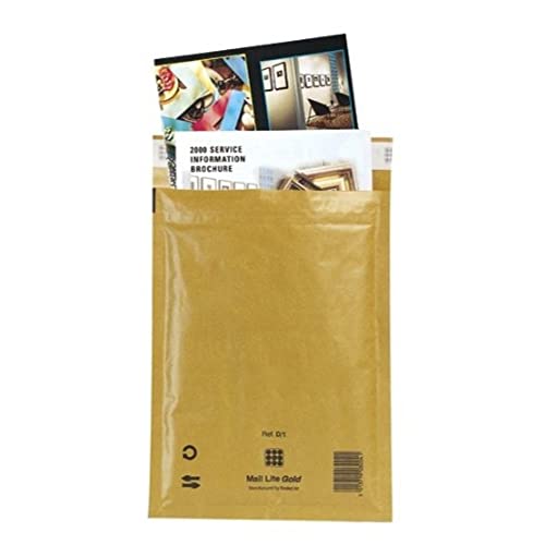 Mail Lite - Buste imbottite, oro, misura J/6, Oro
