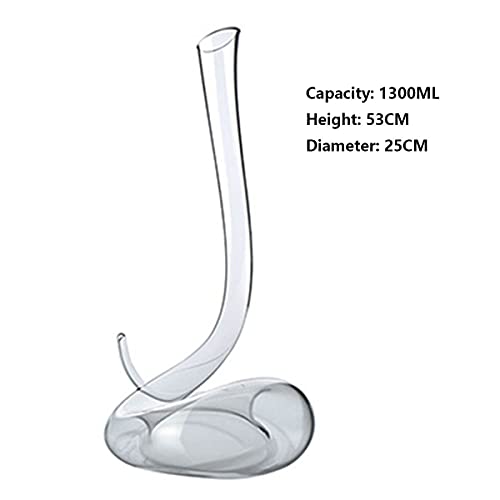 Crystal Snake vormige decanter Europese stijl huishoudelijke wijndispenser wijn pourer - Afbeelding 3