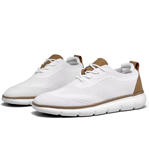 Mens Casual Dress Shoes Fashion Mesh Oxfords Business Walking Work Sneakers Comfortable Lightweight4