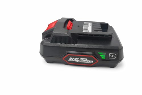 Batterie 2,0Ah pour la Série Parkside X 20V Team, Compatible avec PAP 20 A1, A2, A3, B1, B3 Batterie Lithium-ION, Convient à Tous Les Outils et Chargeurs sans Fil Parkside X 20V (PLG 20 A1/C1/A3)