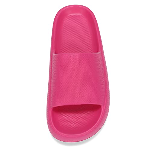 Image of Dirk Slides for Women and Men Sandals Pillow Slippers Shower Shoes Cushioned Cloud Slides
