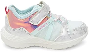 carter's Girls Stevie Athletic Sneaker, Grey, 7 Toddler | Image 2