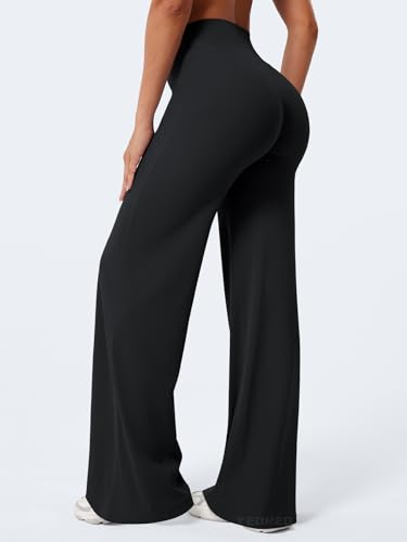 Image of YEOREO Ease Workout Leggings Womens No Front Seam Straight Leggings 29 inch / 31.5 inch / 33 inch / 35 inch High Waist Buttery Eddiy Yoga Pants