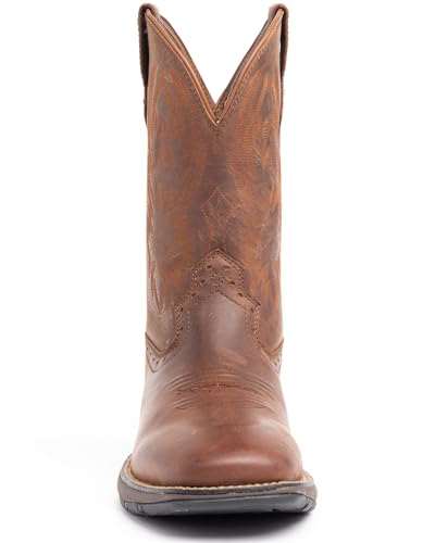 Brothers and Sons Men's Fishing Lite Western Performance Boot Broad Square Toe - Bcjsp20p1054