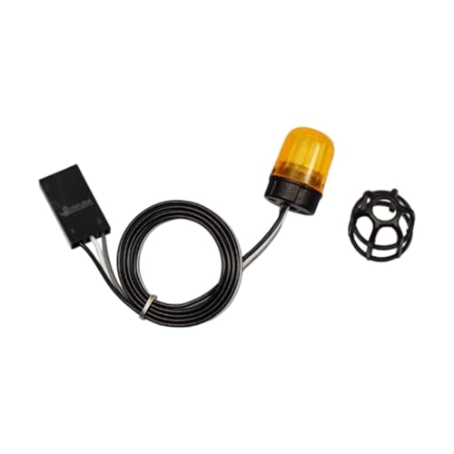 Barra de techo LED amarilla para coches RC y maquetas de PP