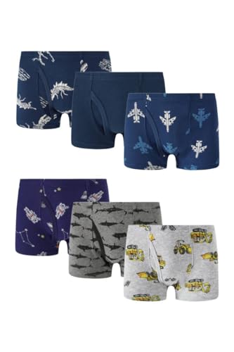 Image of Choco Moon Little Boys' Cotton Brief Soft Underwear Multipack