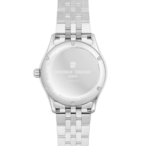 Frederique Constant Men's Classic Swiss Made Automatic Silver Stainless Steel Watch, Beige Matte Dial, Style: FC-530CR3B6B3