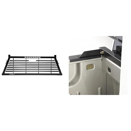 RealTruck Backrack Louvered Rack Frame + Hardware Kit for Low