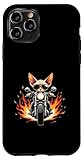 Photo Gallery divertente gatto sphynx in sella a una motocicletta design sphynx cat lover custodia per iphone 11 pro