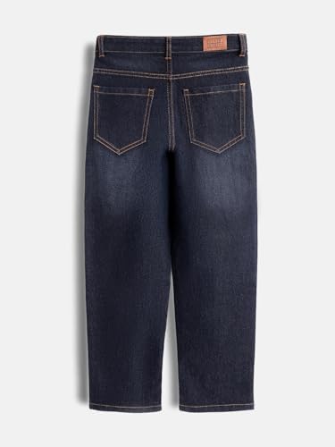 Image of Urbano Juniors Boy's Loose Baggy Fit Washed Denim Jeans Stretchable