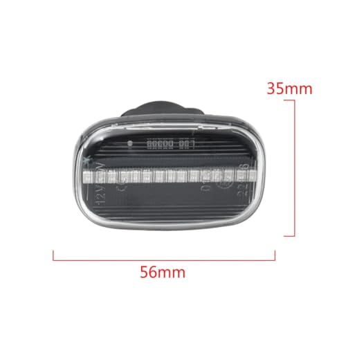 Intermitente lateral compatible con Toyota sustituye piloto roto 7