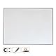 Nobo Kleines Magnetisches Whiteboard mit Aluminiumrahmen, Trocken Abwischbar, Wandmontage, Zuhause/Büro, Inklusive Whiteboard-Marker, Magnete, Montagepads & Tafelwischer, 585 x 430 mm, Weiß, 1903777