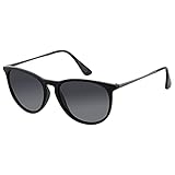 Alta calidad: Las gafas de sol polarizadas Polaroid de grado A se utilizan para filtrar el exceso de rayos ultravioleta, lo que hace que sea más cómodo de llevar y una visión más clara.