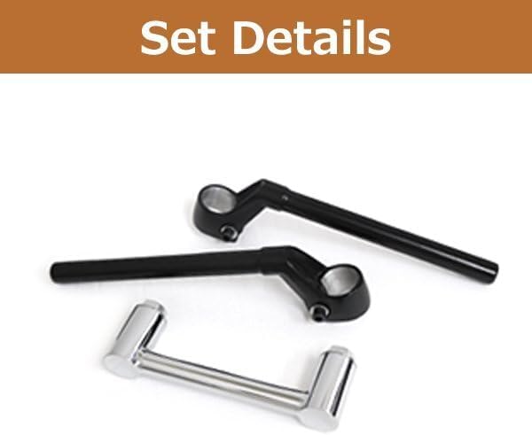 ハンドル変換キット 35Φ 汎用 VFタイプ ハン 35パイ ブラック 黒 変換