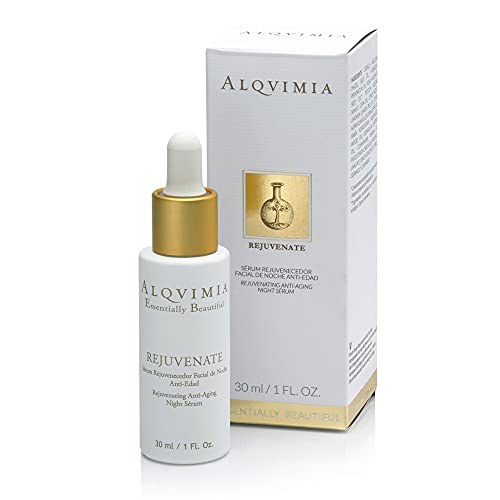ALQVIMIA Sérum Rajeunissant Retinol Like Facial 30ml - Sérum Visage Bienfaisant aux Huiles Essentielles - Revitalisant pour la Peau - Raffermissant et Régénérant