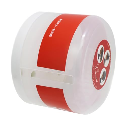 BIUDECO 使いやすい自吸式透明使い捨て首巻き紙ボックス 薄手首隠すペーパーディスペンサー 鏡取付可 美容室理髪店向け首カバー紙収納ケース