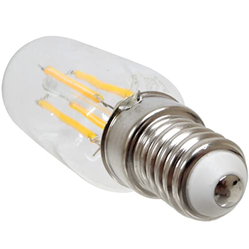 LED Cooker Hood Filament Bulb E14-4W 390lm 2700k - Equivalent to 40W Halogen - Pack of 2, Warm White - Image 2