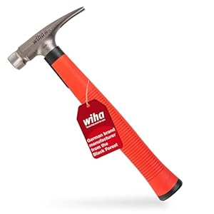 Wiha SB846300E Electrician’s, 300 g Hammer Head, Red