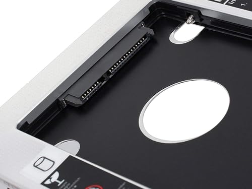 Tobo Hard Drive Caddy Tray 12.7mm Universal SATA 2nd HDD HD SSD Enclosure Hard Drive Caddy Case Tray, for Laptop CD/DVD-ROM Optical Bay Drive Slot... - Image 2