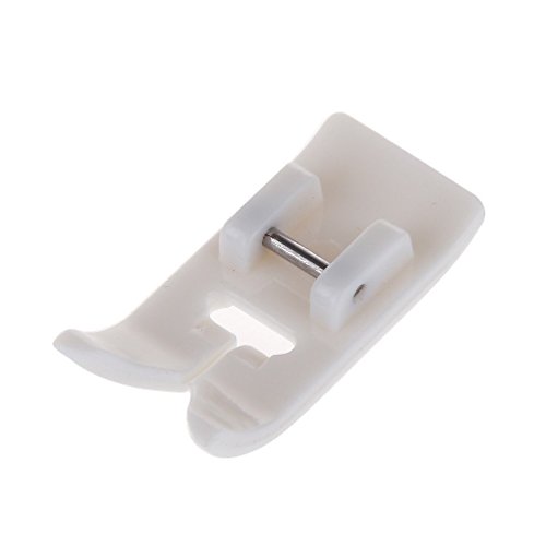 Cleana Arts Jambe Basse de pied de Presseur de Téflon de Zigzag Anti-adhésif pour le Plastique de Machine à Coudre Domestique Cover