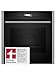 NEFF B54CR71N0, Stiftung Warentest GUT (2,0), N 70, Smarter Einbau-Backofen 60x60 cm, Made in Germany, Pyrolyse, Slide&Hide, Full Touch TFT-Display, Air Fry Funktion, Automatikprogramme, Soft Open
