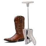 Leather Hero Metal Boot Instep Stretcher and Vamp Raiser - Shoe Stretcher for Western/Cowboy, Hiking, Work, & Riding Boots, Adjustable Shoe Instep Raiser for Men and Women - Heavy Duty