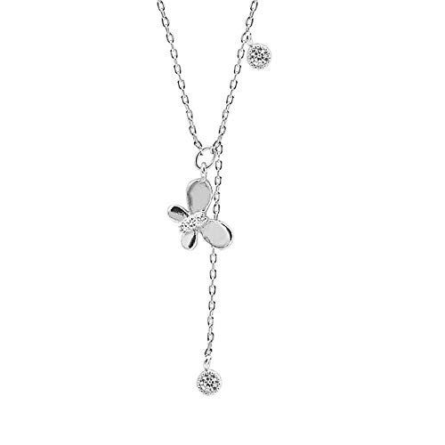 Chaîne de mode papillon argent S925 pour briller lors de votre prochaine party