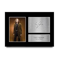 Stampa A4 Con Autografo Di Gary Oldman (The Dark Knight) – Regalo Per Collezionisti Di Memorabilia