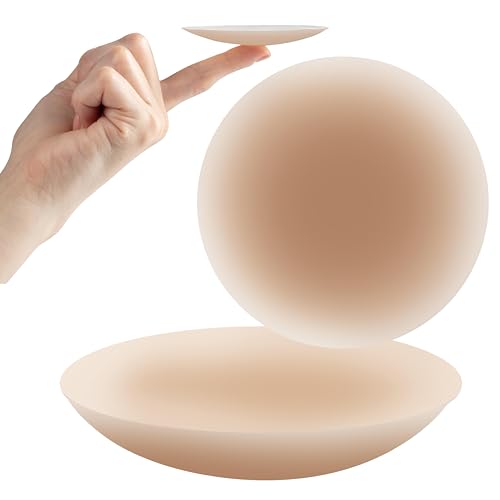 Image of Boob-eez Nipple Covers (6 cm) Sweat Proof 100% Silicone Adhesive Breast Pasties