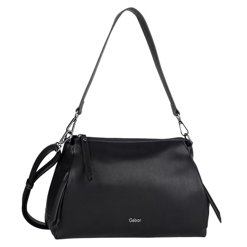 Gabor bags Jenny Damen Hobo Bag Schultertasche Mittelgroß Schwarz