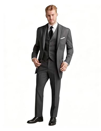 Blazer Homme Bal d'étudiants : Veste Confortable à Revers à Encoche pour Éviter les Plis