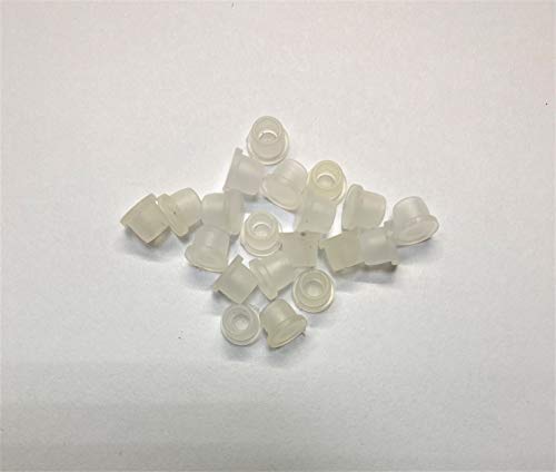 Image of Protection Force Plug for 3 /16 inch 5mm Hole (Pack of 25) 1 /4-20 UNC M6 Thread Nut Cover Seal LDPE Plastic Mount